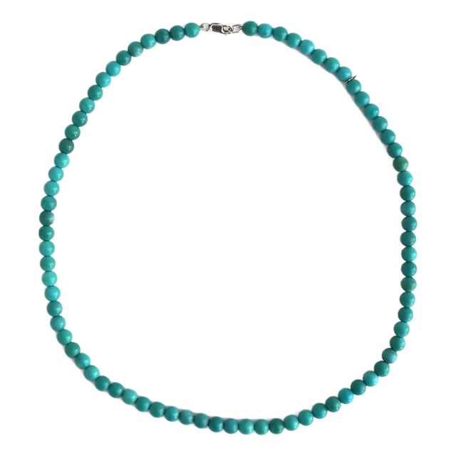 Turquoise Necklace and Choker Necklace For Sale