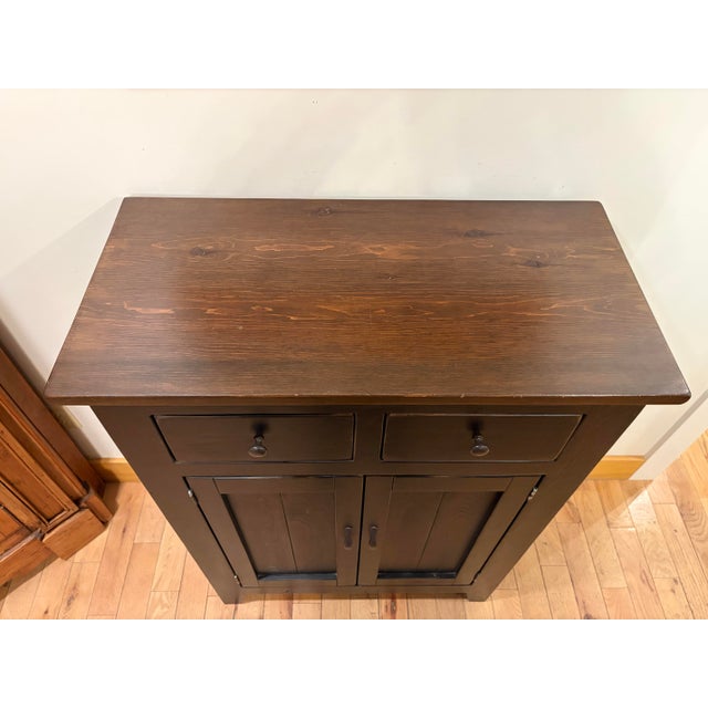 1990s Painted Pine Console For Sale - Image 4 of 6