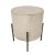 Tuscan Cream Round Side Table 17" For Sale - Image 10 of 10