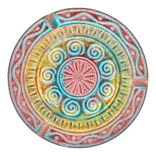 1970’s Colorful Japanese Ceramic Ashtray or Catch-All For Sale