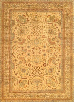 Pasargad NY Sultanabad Design Hand-Knotted Rug - 12' x 17'6"
