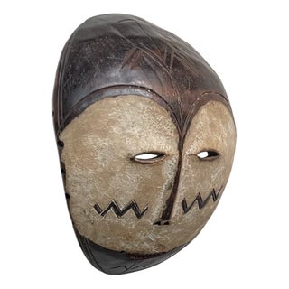 Vintage African Lega Kwele Mask, 1970s For Sale