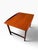 Brown Pair of Folke Ohlsson for Dux Teak Surfboard End Tables | Swedish Mid-Century Modern | Upturned Edges | C. 1960s For Sale - Image 8 of 18
