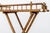 Wood Antique Anglo-Japanese Aesthetic Movement Scorched Bamboo and Lacquer Butler Tray Table For Sale - Image 7 of 9