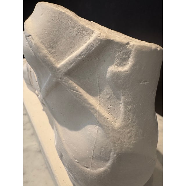 Plaster Sculpture of a Roman Foot by Pj Hone, London For Sale - Image 10 of 10