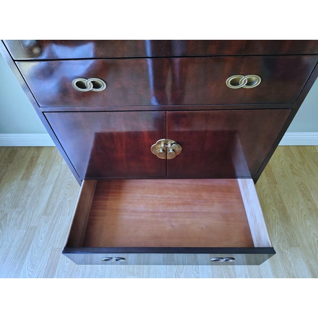 1970s Hollywood Regency Chinoiserie Chest by Michael Taylor for Henredon For Sale - Image 13 of 17