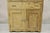Beige Antique French Country Farmhouse Beige Distressed Paint Kitchen Cupboard Cabinet For Sale - Image 8 of 13