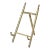 Polished Brass Tabletop Easel For Sale