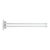 European Mid Century Enamel Double Arm Towel Rack For Sale