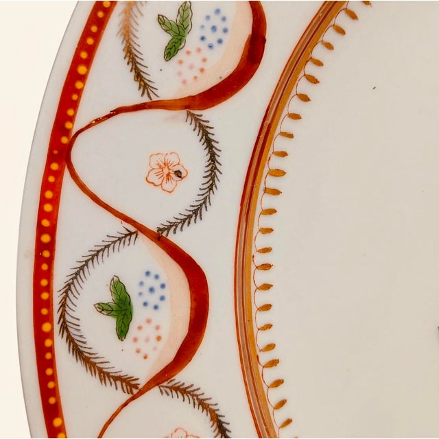 Antique Chinese Export Porcelain Dinner Plates, American Eagle Great Seal, Set of 6, Circa 1900 For Sale - Image 10 of 15