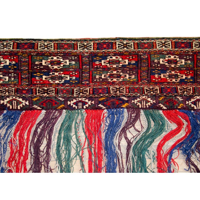 Vintage Turkmen Wedding Asmalyk For Sale - Image 12 of 15
