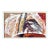 Red and Brown Mesh Abstract by Les Anderson For Sale