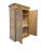7.5 Feet Tall Rustic Armoire For Sale - Image 4 of 12
