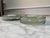 Salviati 1960s Ward Bennett for Salviati Murano Clear Glass Vide-Poche / Catch-All - A Pair For Sale - Image 4 of 9