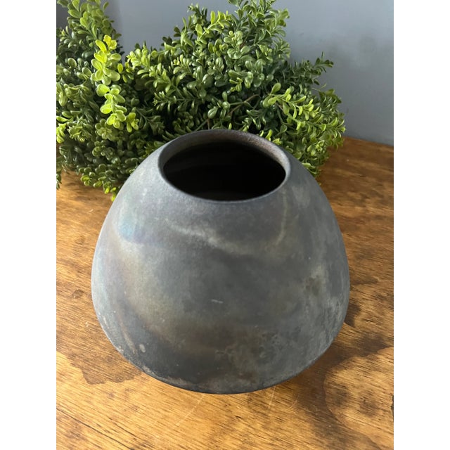 Signed Stephen Gamza Organic Modern Designer Vase For Sale - Image 4 of 12