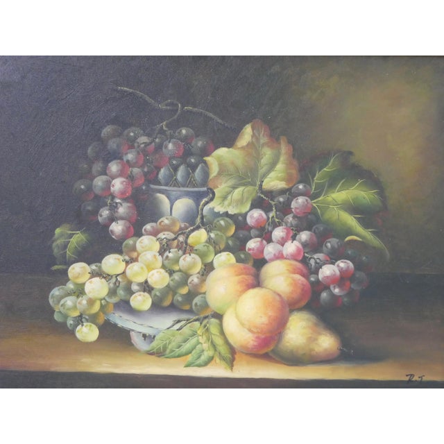 R.T, Untitled, 1950s, Oil on Canvas, Framed For Sale - Image 6 of 11