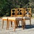 Vintage Boho Swedish Biedermeier Dining Chairs- Set of 4 For Sale - Image 10 of 12
