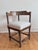 Wood Pair of Antique Edwardian Bobbin Corner Chairs, English 1900 For Sale - Image 7 of 18