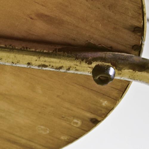 Metal Industrial Round Garden Table, 1950s For Sale - Image 7 of 9