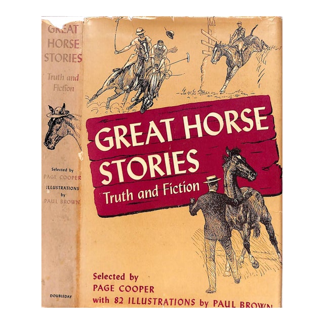 "Great Horse Stories Truth and Fiction" 1946 Cooper, Page For Sale