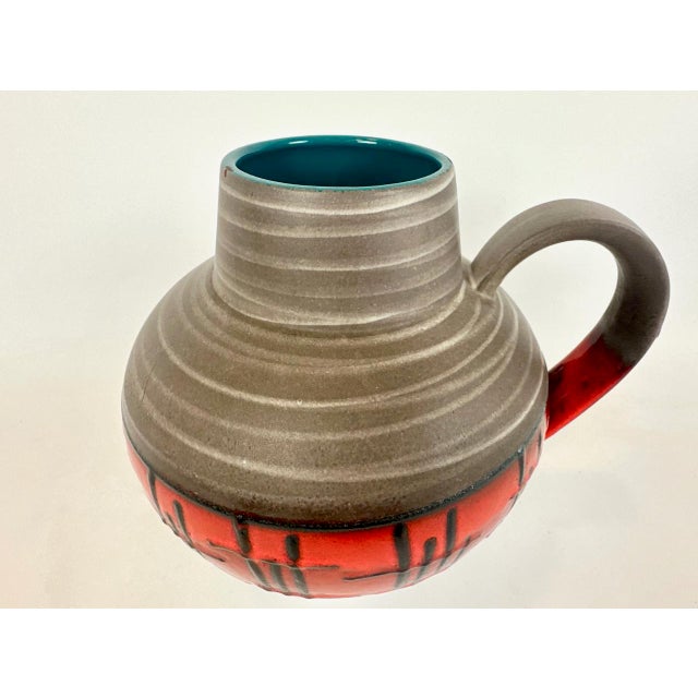 Mid-Century Modern Vintage Ceramic Model 698-25 Pitcher from Carstens Tönnieshof, 1950s For Sale - Image 3 of 11