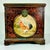 Wood 1970s Vintage Farmhouse Arts & Crafts Boho Chic Velvet Lined Rooster Storage Box For Sale - Image 7 of 18