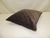 2000 - 2009 Brown Check-Pattern Square Decorative Pillow From Portugal 18 X 18 For Sale - Image 5 of 5