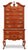 Queen Anne Mahogany Highboy For Sale - Image 4 of 9