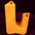 Space Age Sculptural Amber Ceramic Vase, Italy, 1970 For Sale - Image 12 of 18