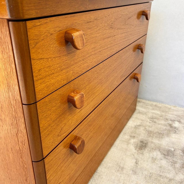 Vintage Teak Chest of Drawers from Stag, 1970s For Sale - Image 6 of 12