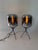 Floor Lamps with Mirrored Smoked Glass, 2000s, Set of 2 For Sale - Image 9 of 9