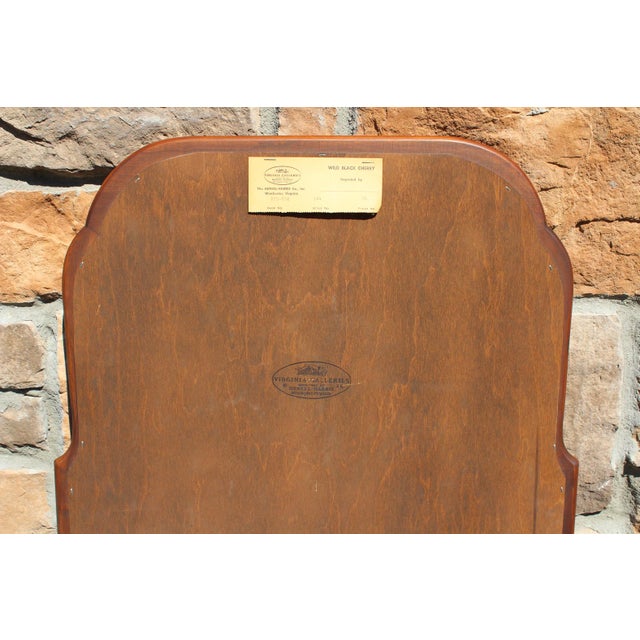 Henkel-Harris Wild Black Cherry Mirror For Sale - Image 12 of 16