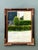 Vintage Ornate Gold and Black Frame Mirror For Sale - Image 9 of 12