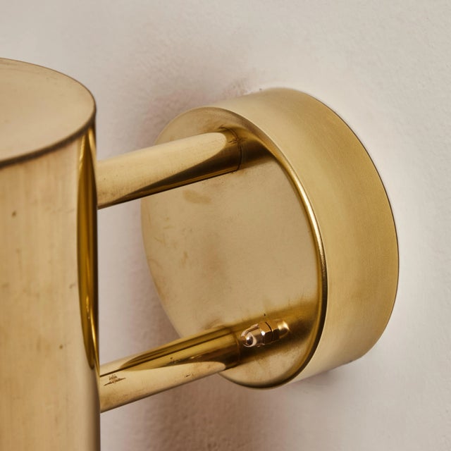Brass Hans-Agne Jakobsson C 627/110 'Rulle' Raw Brass Outdoor Sconces - a Pair For Sale - Image 8 of 12