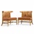 Tomlinson Mid Century Slipper Chairs Pair Each chair measures: 26.75 wide x 23.5 deep x 28.5 high, with a seat...