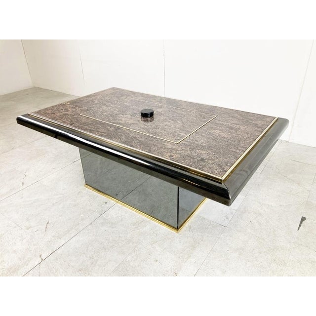 Vintage Hidden Bar Coffee attributed to Fedam, 1980s For Sale - Image 10 of 12