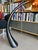 Monumental postmodern sculptural floor vase produced by (UCI) featuring a handcrafted resin construction with a matte...