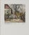 Beethovens Residence at Mödling - Vintage Colored Etching by Henry Goering WWII Hand colored etching of the Christof House...