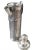 This fabulous silver-plated cocktail shaker is an exact copy of a golf bag down to the stitching, leather material,...