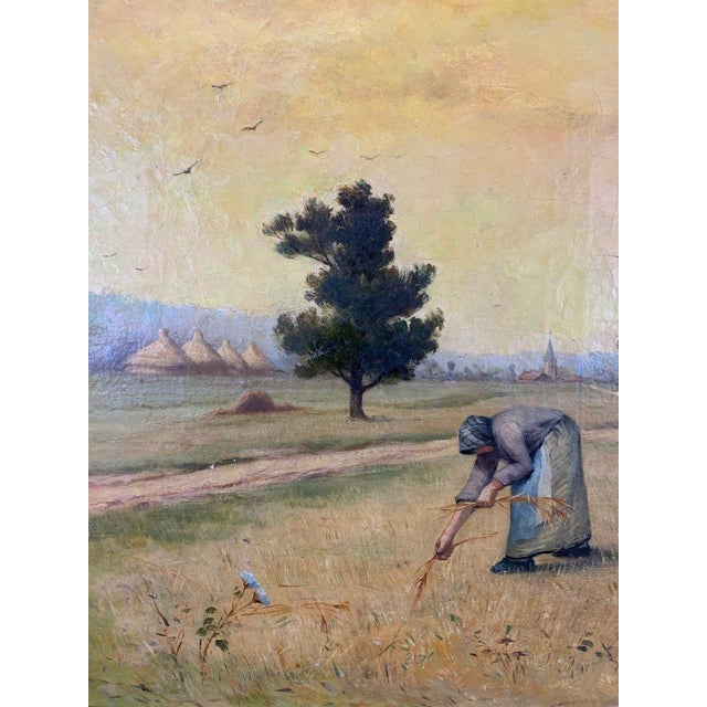 Paul Emile Felix Raissiguier, Landscape Composition, 19th Century, Oil Painting on Canvas, Framed For Sale - Image 10 of 13