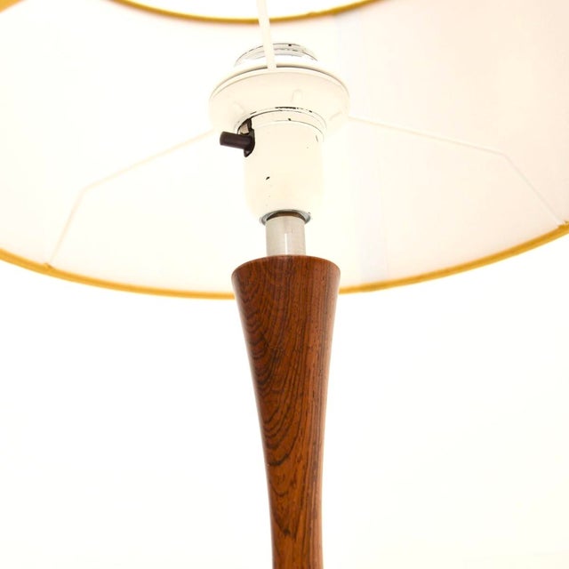 Brown Vintage Swedish Table Lamps from Bergboms, 1960s, Set of 2 For Sale - Image 8 of 10