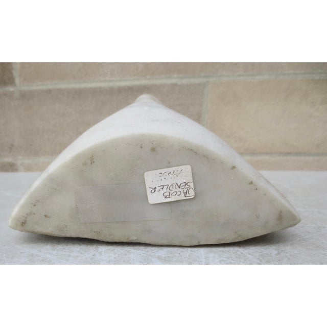 Modern Marble Face by Jochen Sendler Circa 1970s For Sale - Image 13 of 16