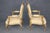 Late 19th Century 19th C Pair French Louis XV Yellow Carved Giltwood Armchairs For Sale - Image 5 of 17