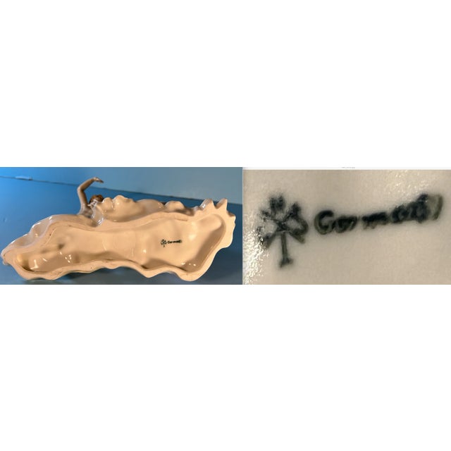 Karl Ens Figurine Mother Child Beach For Sale - Image 11 of 12