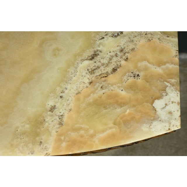 Brown Vintage Art Deco Walnut Burl Bedside Table, 1930 For Sale - Image 8 of 18