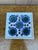 Delft Mid-20th Century Dutch Delft Chinoiserie Porcelain Flower Frog Tulipiere For Sale - Image 4 of 10