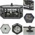 Bring authentic vintage character to your interior with this Spanish Revival Style Wrought Iron Pendant Light Fixture....