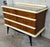 Mid-Century Modern Mid Century Modern Chest of Drawers or Commode in Wood/Cream With Black Legs For Sale - Image 3 of 9