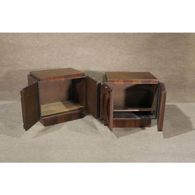 Mid 20th Century Tabago Furniture Mid-Century Cabinets - 2 Pieces For Sale In Philadelphia - Image 6 of 12