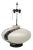 Large Scale White Ceramic Lamp For Sale